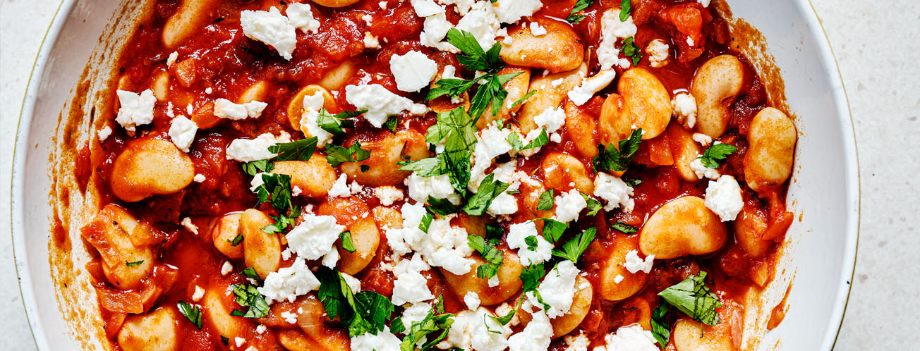 Gigantes Plaki with Feta Recipe | Hachette UK